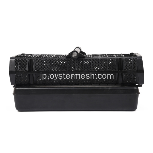 プラスチック製フロート付き牡蠣養殖六角ケージ